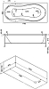 Акриловая ванна Bas Ямайка 180х80 Вн БасВГ08 с гидромассажем