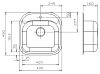 Кухонная мойка Reginox Boston 38571 хром