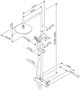 Душевая стойка Am.Pm Gem F0790420, хром