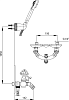 Смеситель для ванны с душем E.C.A Ottaman 102202001EX, бронза