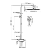 Душевая система WasserKRAFT серия A A113.117.059.CH Thermo хром