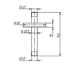 Держатель душа Paini 50PZ744T615BI черный