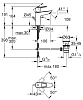 Смеситель для раковины Grohe Start Loop 23778001 хром