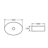 Раковина D&K Matrix DT1390316 белый