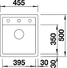 Кухонная мойка Blanco Dalago 45-F 517166 антрацит