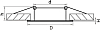 Встраиваемый светильник Lightstar Lega 16 011027