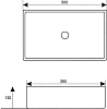 Раковина Comforty 50 T-Y9378, белый