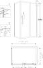 Душевой уголок Grossman Pragma PR-120RGQR