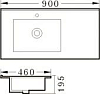 Мебель для ванной Sanvit Мэри-2 90 L