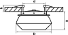 Встраиваемый светодиодный светильник Lightstar Orbe 051306