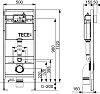 Инсталляции для унитаза TECEbase K440403 с безободковым унитазом Creo Ceramique Avignon AV1100MB, сиденье микролифт, черный матовый, комплект