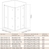 Душевой уголок 100х100 см Good Door Idea CR-100-C-CH ИД00017 стекло прозрачное