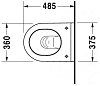 Инсталляция Geberit с унитазом Duravit STARCK 3 2227090000, сиденье микролифт, комплект 330354