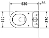 Напольный унитаз Duravit Darling New 2138090000