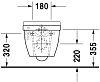 Подвесной унитаз Duravit Starck-3 2227090000