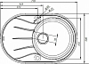 Кухонная мойка Iddis Kitchen G K11B771i87, черный