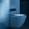 Крышка-сиденье Duravit Starck SensoWash 610001 002000300 с микролифтом петли хром функция биде