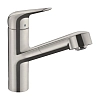 Смеситель для кухни Hansgrohe Focus 71829800 серый