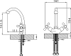 Смеситель Rossinka G G02-62 для раковины