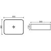 Раковина накладная Ceramica Nova Element CN6052MH антрацит