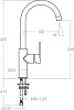 Смеситель Ramon Soler RS-Q 930602 для кухонной мойки