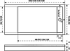 Душевой поддон Good Door Stella 160x80 ЛП00164, черный