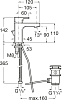 Смеситель для раковины Roca L90 5A3A01C00