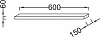 Полка Jacob Delafon Parallel EB500-E9