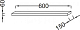 Полка Jacob Delafon Parallel EB500-E9