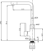 Комплект Мойка кухонная Domaci Сиена 50166-101 с 3 отверстиями, белый глянец + Измельчитель Равенна Vento Max 750 + Смеситель Ливорно + Дозатор 401 сатин