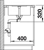 Кухонная мойка Blanco Metra 45 S-F 519081 антрацит