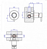 Смеситель Margaroli Moderna RU2002AA01CR для раковины