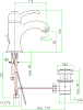 Смеситель Fiore Jafar 47GO5221 для раковины