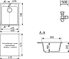 Мойка кухонная Domaci Солерно DF 460-06 трюфель