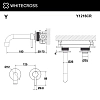 Смеситель для раковины Whitecross Y chrome Y1216CR хром