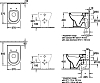 Приставной унитаз Villeroy & Boch Subway 6607 1001 alpin