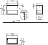 Тумба под раковину 50 см Geberit iCon XS 840054000, платиновый