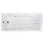 Акриловая ванна Excellent Palace 180х80 WAEX.PAL18.ULTRA.BR бронза, белый