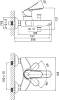 Смеситель D&K Augsburg Bayern DA1123201 для ванны с душем
