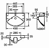 Раковина Gustavsberg Basic GB1059056101 белый