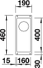 Кухонная мойка Blanco Subline 160-U 523397 тёмная скала