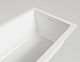 Ванна из искусственного камня Salini Cascata S-Sense 180x80 104513M, белый матовый