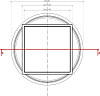 Душевой трап Pestan Confluo Standard Plate Vertical 13702561, хром