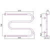 Полотенцесушитель водяной Сунержа М-образный 020-0008-5065 золото