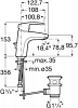 Смеситель для раковины Roca Monodin-N 5A3A98C0M