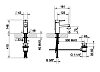 Смеситель для раковины Gessi Ozone 13801-031 хром