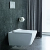 Подвесной унитаз Duravit Viu 25110900001 37 x 57 см безободковый, с креплением Durafix, с покрытием WG, белый