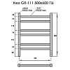 Полотенцесушитель электрический Grois Nex GR-111 40/60 П6 9016 U белый