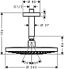 Верхний душ Hansgrohe Raindance Select S 240 2jet 26467000