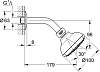 Верхний душ Grohe New Tempesta 100 27870000